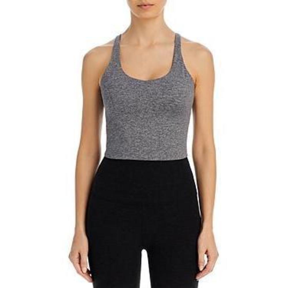 Spiritual Gangster Exhale Tech Heather Sports Bra Tank XS Extra Small